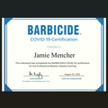 I am #barbicide certified! Safety and Sanitation is my number 1 priority during a client service! 

#barbicidecertified #barbicidecovid19certified #sanitation #clean #makeupnj #makeupartistnj #makeupartist #bridalmakeupartist